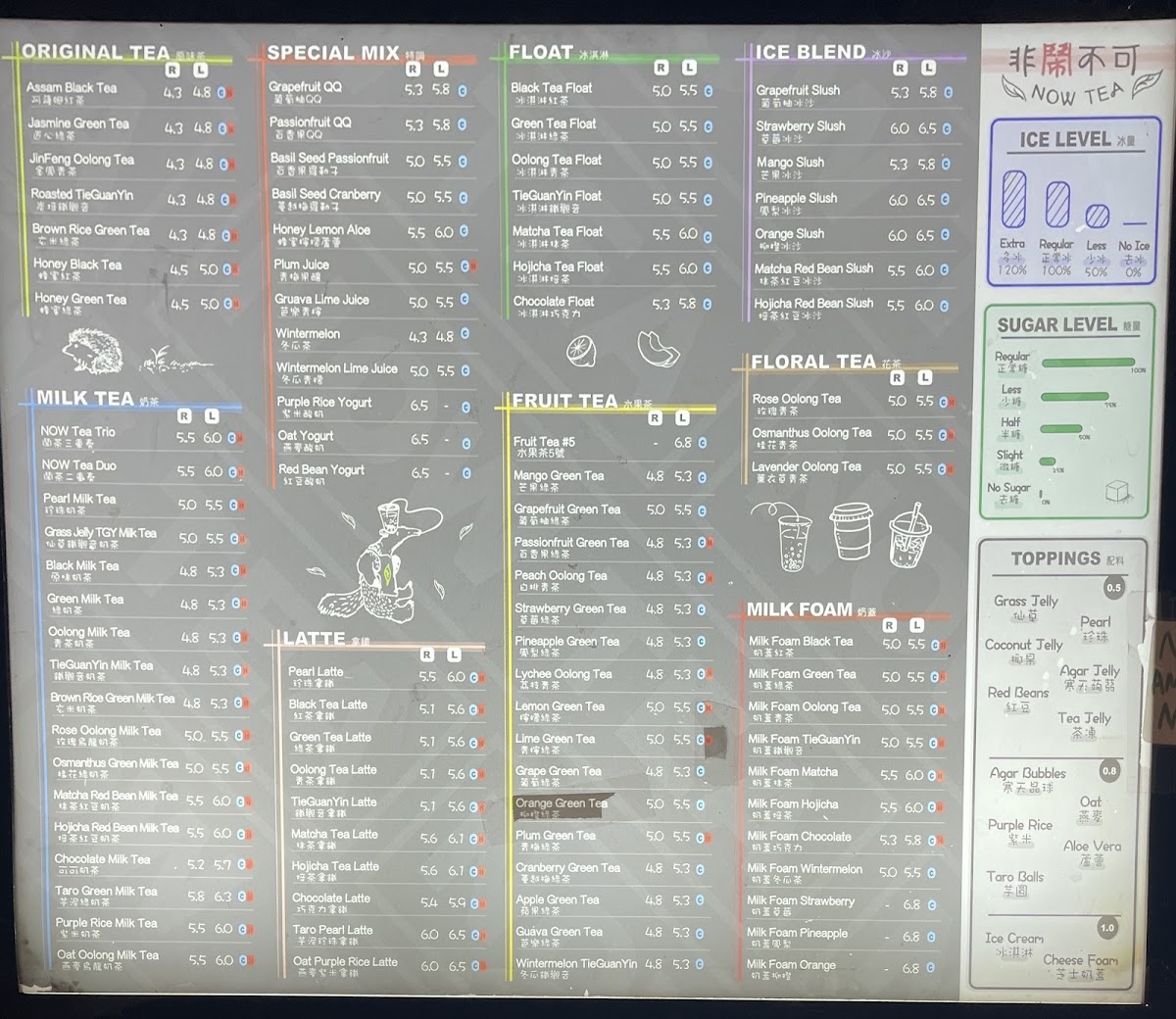Now Tea Menu - Image 4